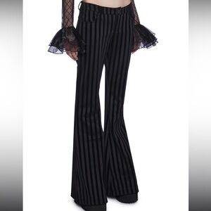 Striped Velvet Pants
